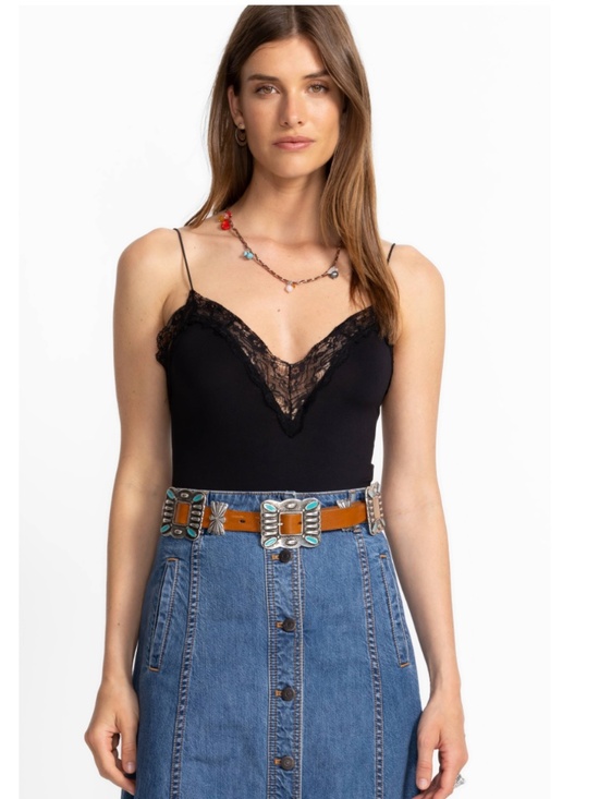 Johnny Was Piazza Italian Leather Concho Belt S/M NWT Cuoio Italy MSRP $268